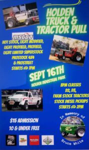Holden Truck & Tractor Pull